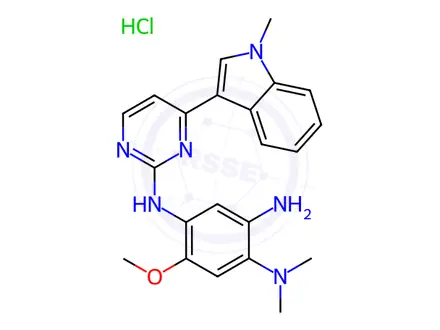 Chemical structure of Osimertinib Impurity I
