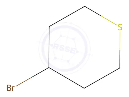 Chemical structure of 4-Bromotetrahydro-2H-thiopyran