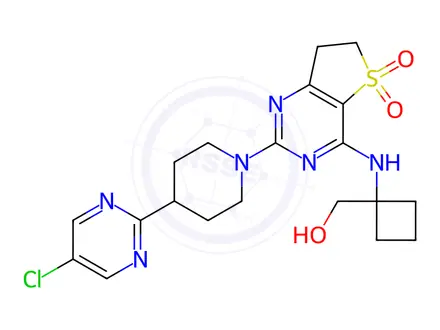 Chemical structure of Nerandomilast Impurity 89