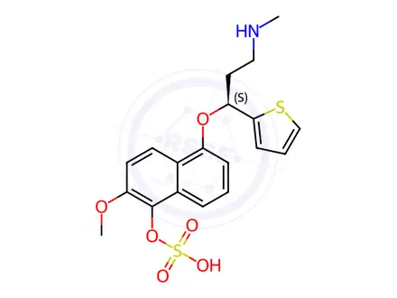 Chemical structure of Duloxetine Hydrochloride Impurity 27 Monomer