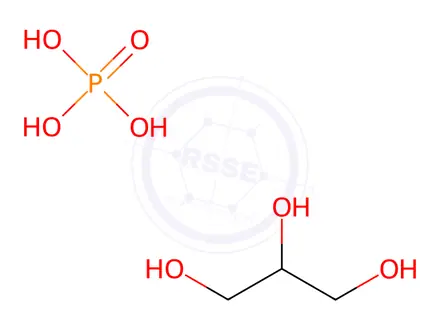 Chemical structure of Glycerol Phosphate