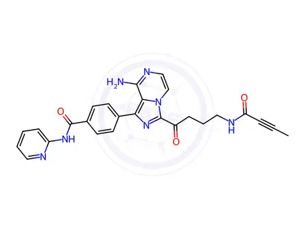 Chemical structure of Acalabrutinib Impurity 54