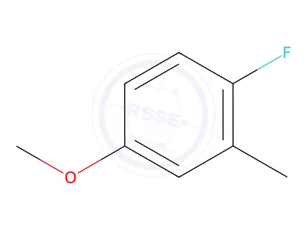 Chemical structure of 4-Fluoro-3-methylanisole