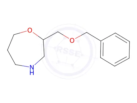 Chemical structure of 2-((Benzyloxy)methyl)-1,4-oxazepane
