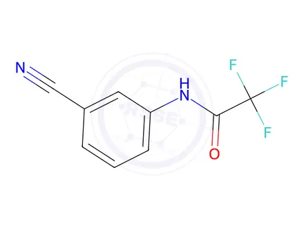 Chemical structure of N-(3-Cyano-phenyl)-2,2,2-trifluoro-acetamide