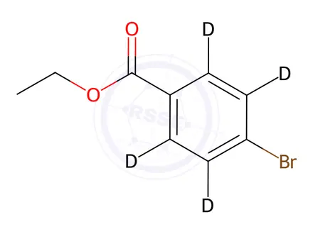 Chemical structure of Benzoyl Peroxide Impurity 29-d4