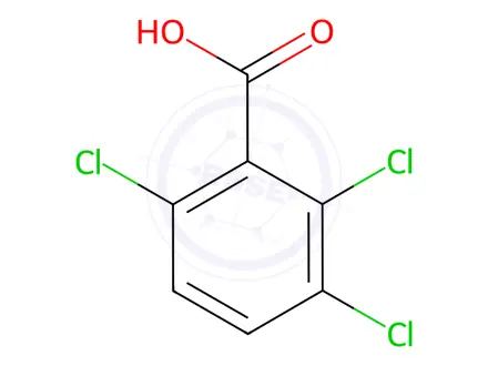 Chemical structure of 2,3,6-Trichlorobenzoic acid