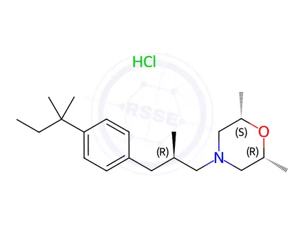 Chemical structure of Amorolfine EP Impurity I HCl