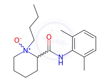 Chemical structure of Bupivacaine N-Oxide
