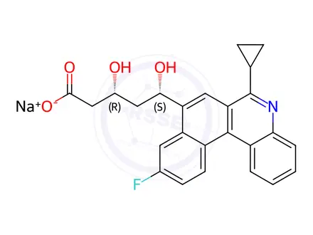 Chemical structure of Pitavastatin Benzophenanthridine Impurity