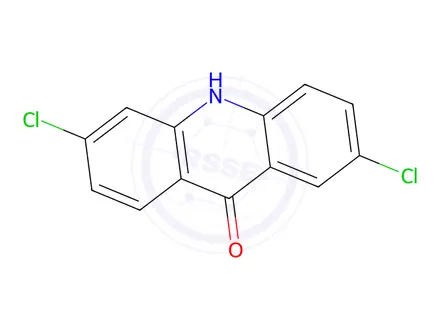 Chemical structure of 2,6-Dichloroacridin-9(10H)-one