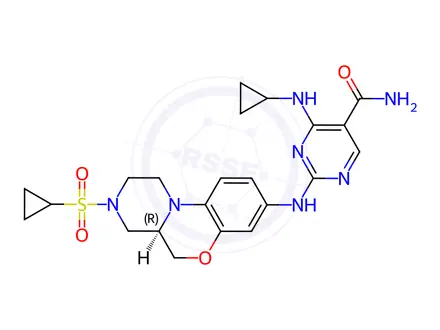 Chemical structure of Cerdulatinib Impurity 1