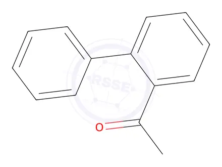 Chemical structure of 1-([1,1'-Biphenyl]-2-yl)ethanone