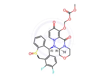 Chemical structure of Baloxavir Impurity 83