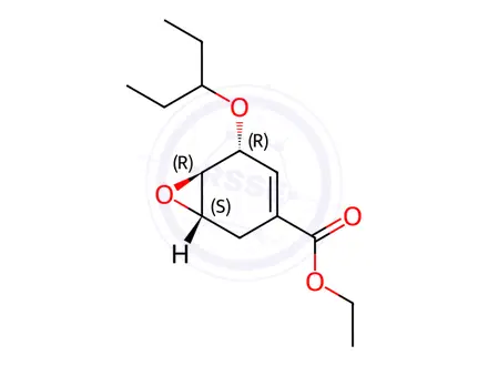 Chemical structure of Oseltamivir Phosphate Impurity 316