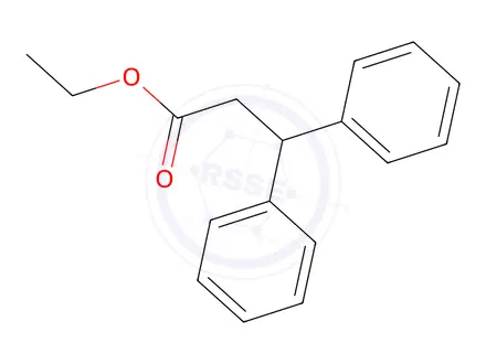 Chemical structure of Ethyl 3,3-diphenylpropanoate