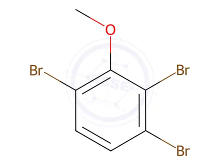 Chemical structure of 2,3,6-Tribromoanisole