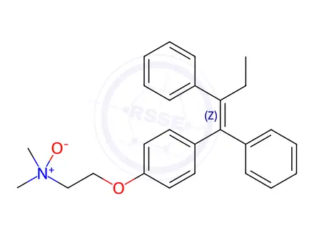 Chemical structure of Tamoxifen N-oxide