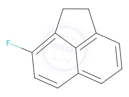 Chemical structure of Acenaphthylene, 3-fluoro-1,2-dihydro-