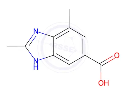 Chemical structure of Telmisartan Impurity 124