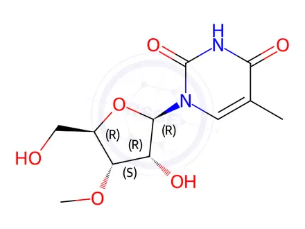 Chemical structure of Telbivudine Impurity 135