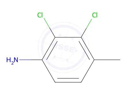 Chemical structure of 2,3-Dichloro-4-methyl-phenylamine