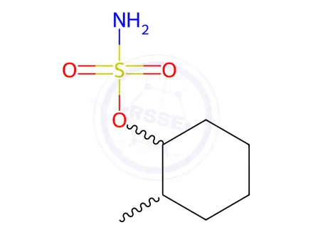 Chemical structure of Sulfamic Acid Impurity 14 Monomer