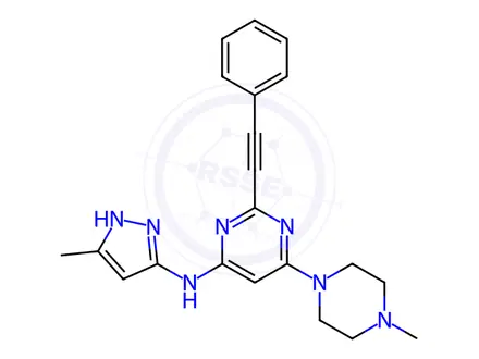 Chemical structure of ENMD 2076 Impurity 51