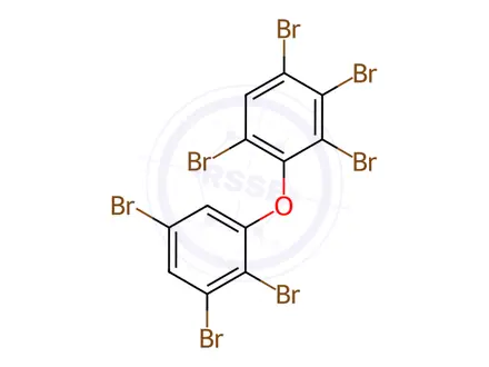 Chemical structure of 2,2',3,3',4,5',6-Heptabromodiphenyl Ether