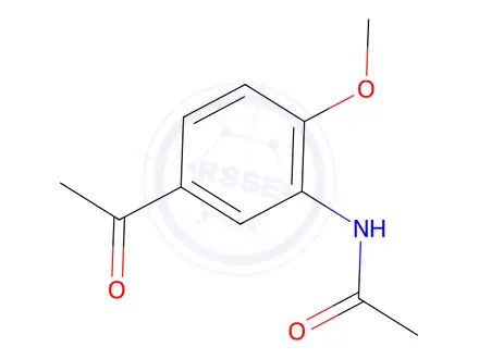 Chemical structure of N-(5-Acetyl-2-methoxyphenyl)acetamide