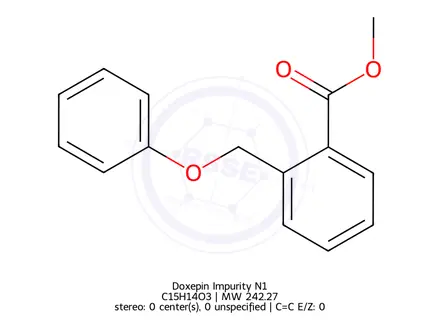 Chemical structure of Doxepin Impurity N1