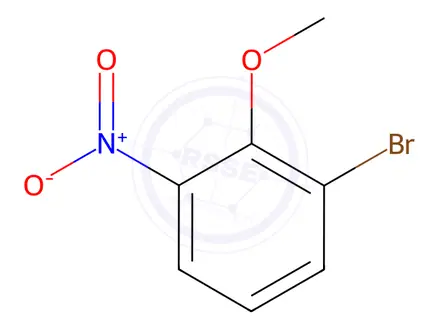 Chemical structure of 1-Bromo-2-methoxy-3-nitrobenzene