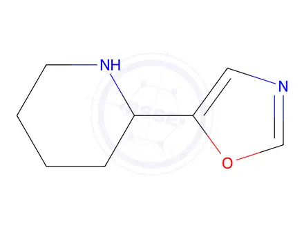Chemical structure of 5-(piperidin-2-yl)oxazole