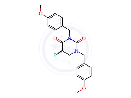 Chemical structure of Fluorouracil Impurity 74