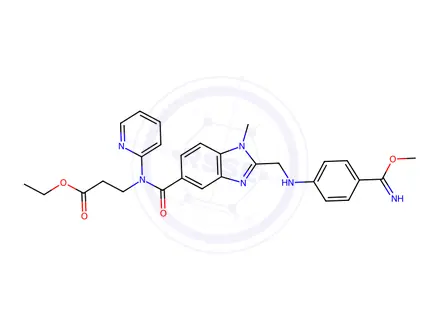 Chemical structure of Dabigatran Impurity 18