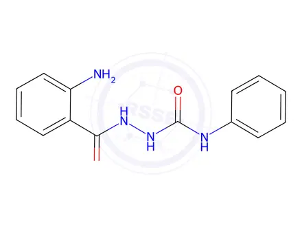 Chemical structure of 2-Amino-N-[(phenylcarbamoyl)amino]benzamide