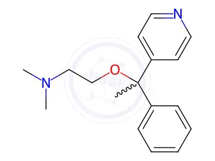 Chemical structure of Doxylamine 4-Pyridinyl Isomer