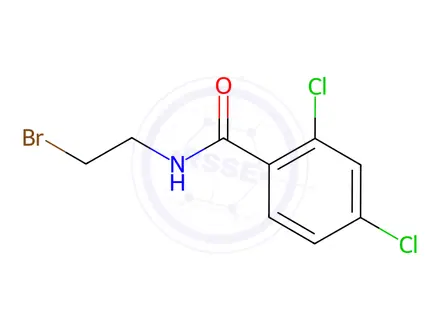Chemical structure of N-(2-Bromoethyl)-2,4-dichlorobenzamide