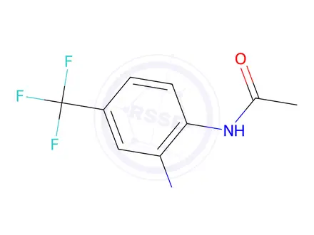 Chemical structure of N-[2-amino-4-(trifluoromethyl)phenyl]acetamide