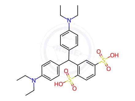 Chemical structure of Isosulfan Blue Impurity 31