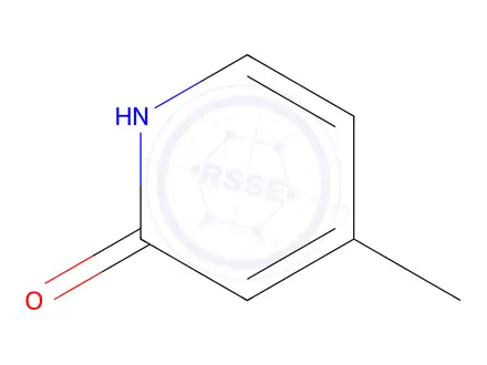 Chemical structure of 2-Hydroxy-4-methylpyridine