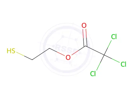 Chemical structure of Trichloroacetic acid 2-mercaptoethyl ester