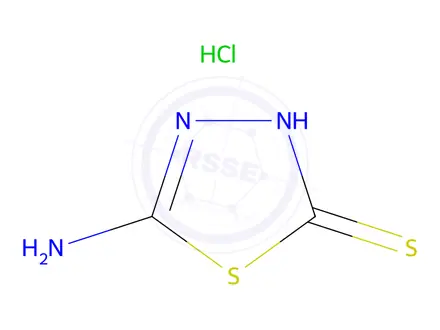 Chemical structure of Acetazolamide EP Impurity G Hydrochloride