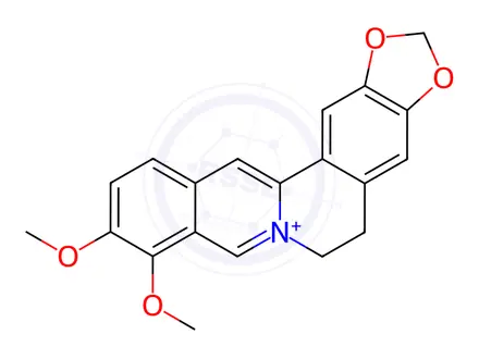 Chemical structure of Berberine