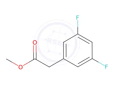 Chemical structure of (3,5-Difluoro-phenyl)acetic Acid Methyl Ester