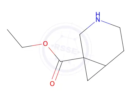 Chemical structure of Ethyl 3-azabicyclo[4.1.0]heptane-1-carboxylate