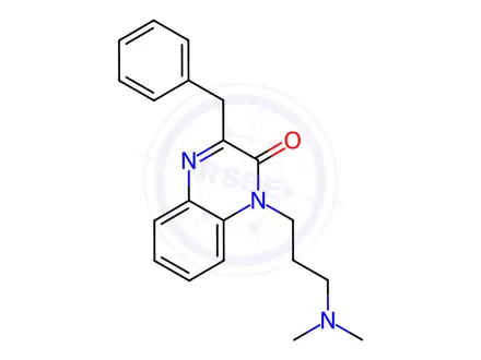 Chemical structure of Caroverine Impurity 8