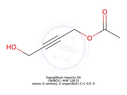 Chemical structure of Dapagliflozin Impurity 362