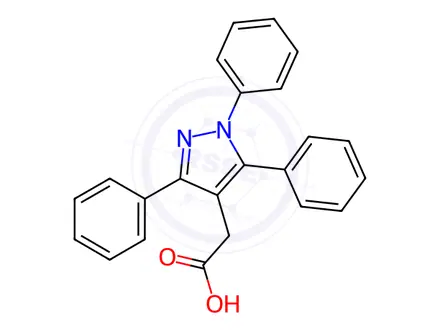 Chemical structure of Trifezolac
