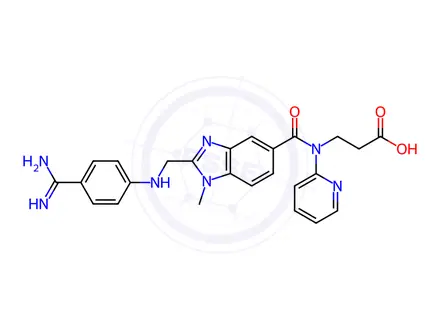Chemical structure of Dabigatran Impurity A